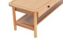 Hanah Home Mesa de Centro Daisy en Colores Naturales y Madera
